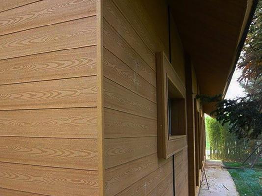 Фасадная панель 3D Holzhof 165*15*3000мм, коричневый — изображение 4