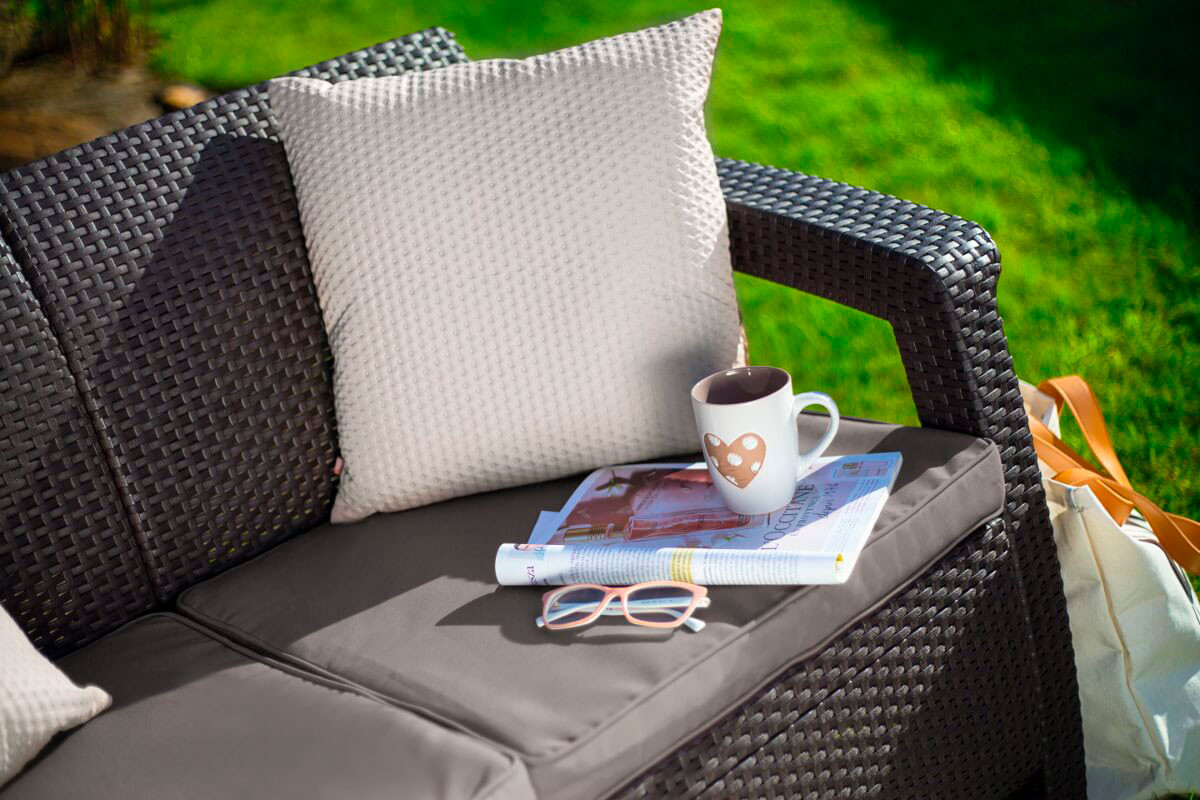 Комплект мебели Corfu Russia Love Seat (2х мест.диван), коричневый — изображение 4