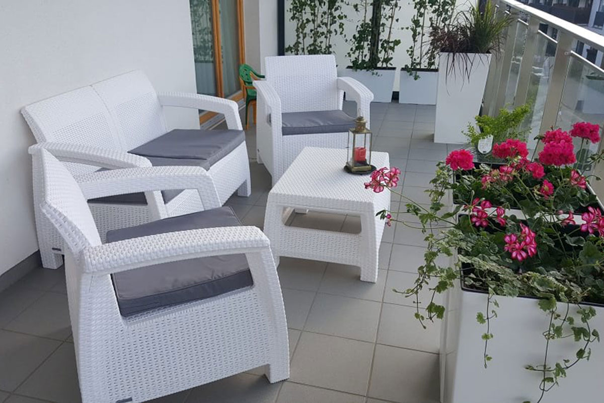 Комплект мебели Corfu Russia Love Seat (2х мест.диван), белый — изображение 2
