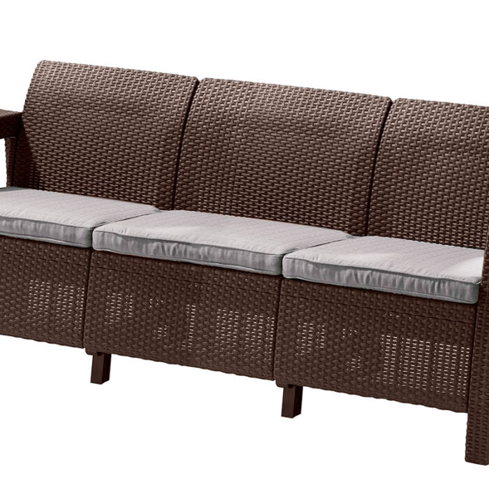 Комплект мебели Corfu Russia Love Seat Max (3х мест.диван), коричневый