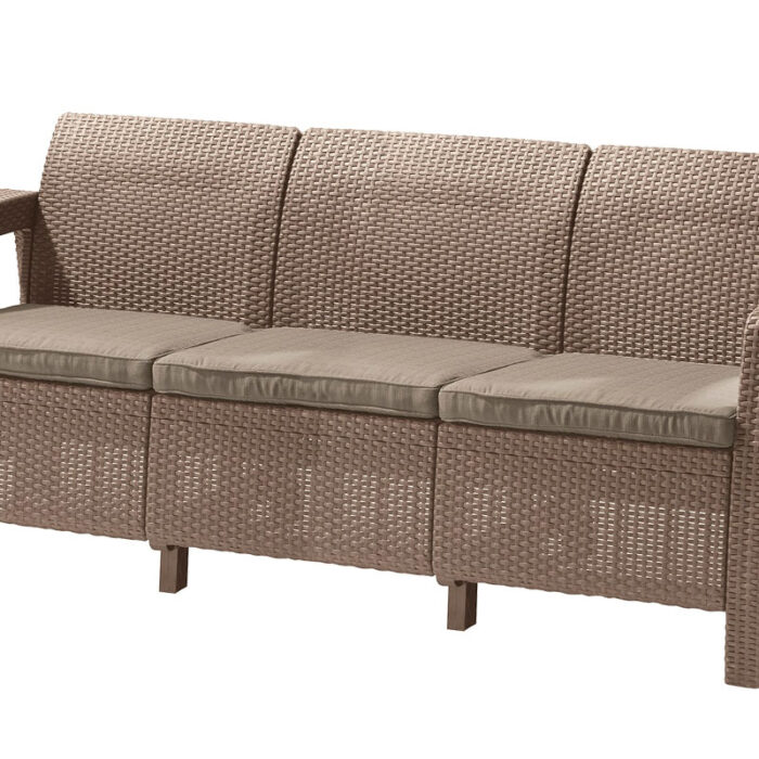 Комплект мебели Corfu Russia Love Seat Max (3х мест.диван), капучино