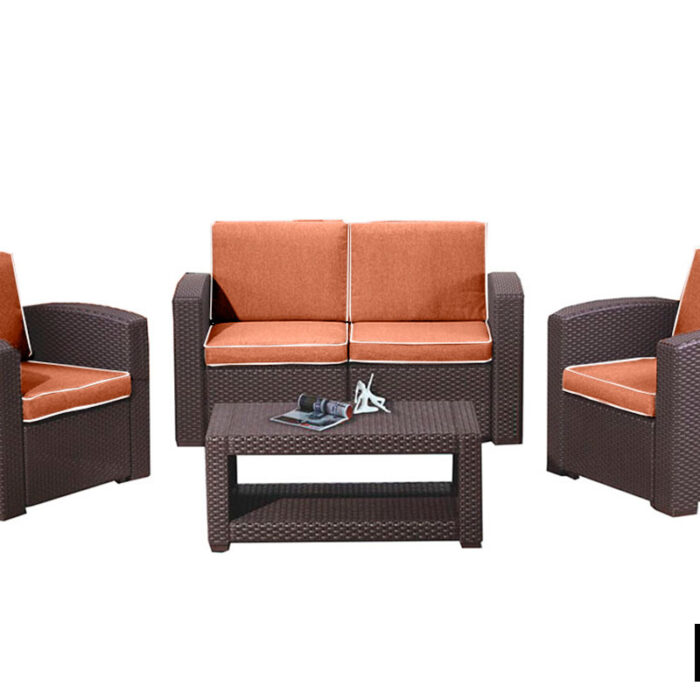 Комплект мебели Rattan Premium 4, венге