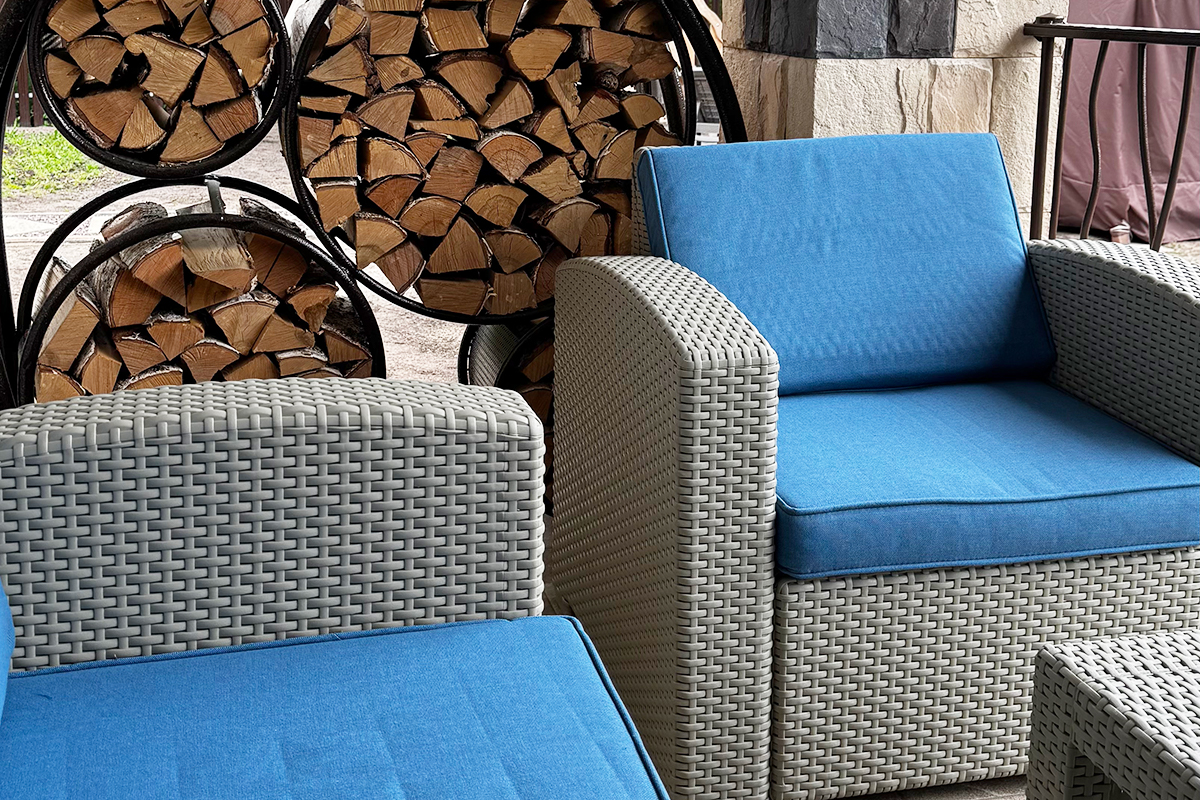 Комплект мебели Rattan Premium 4, СЕРЫЙ — изображение 4
