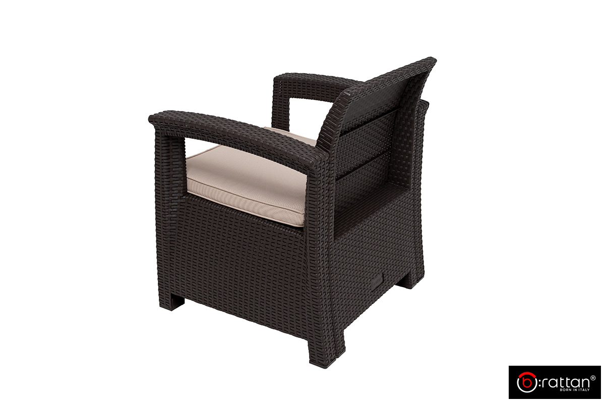 Комплект мебели Rattan Comfort 4, венге — изображение 12