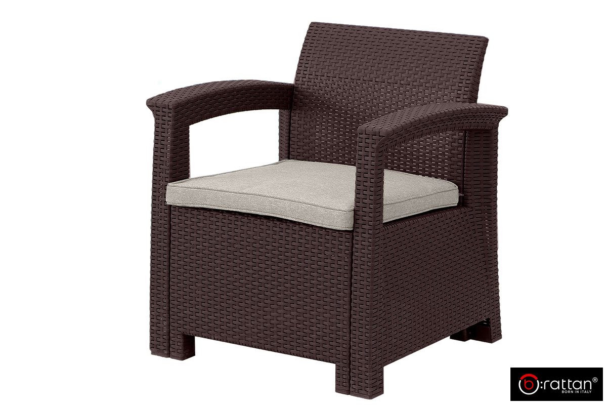 Комплект мебели Rattan Comfort 4, венге — изображение 2