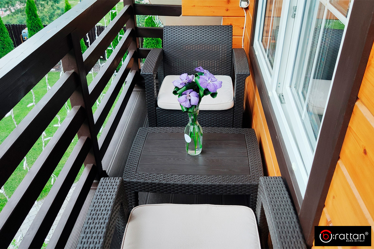 Комплект мебели Rattan Comfort 4, венге — изображение 21
