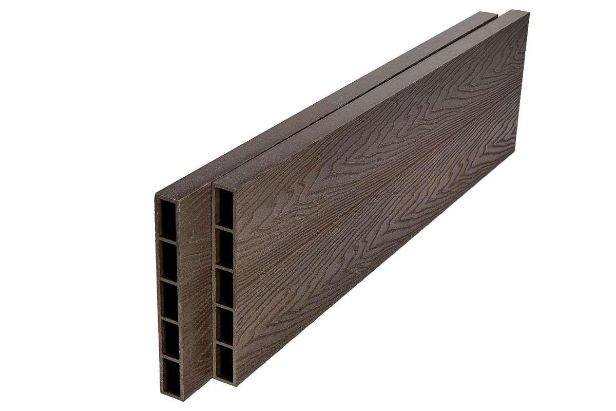 Доска грядочная Holzhof 225*30*2950мм, тиснение 3D — изображение 3