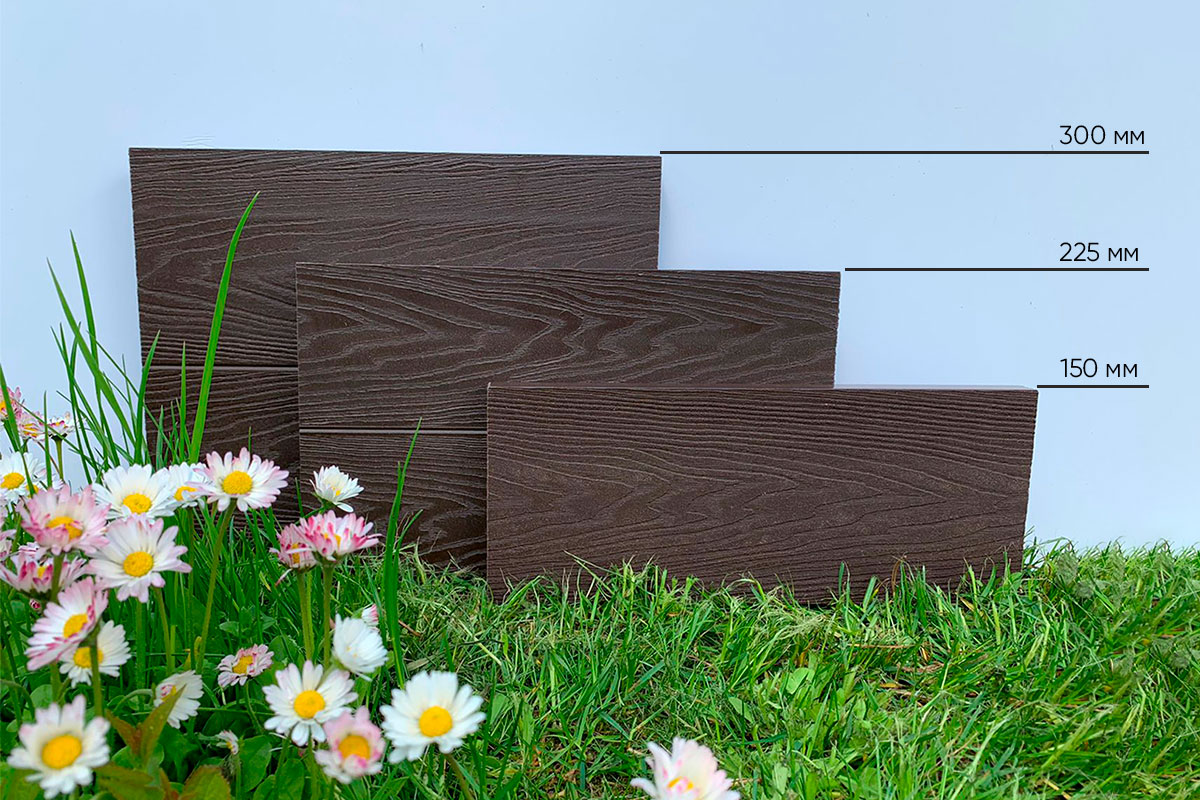Доска грядочная Holzhof 225*30*2950мм, тиснение 3D — изображение 9