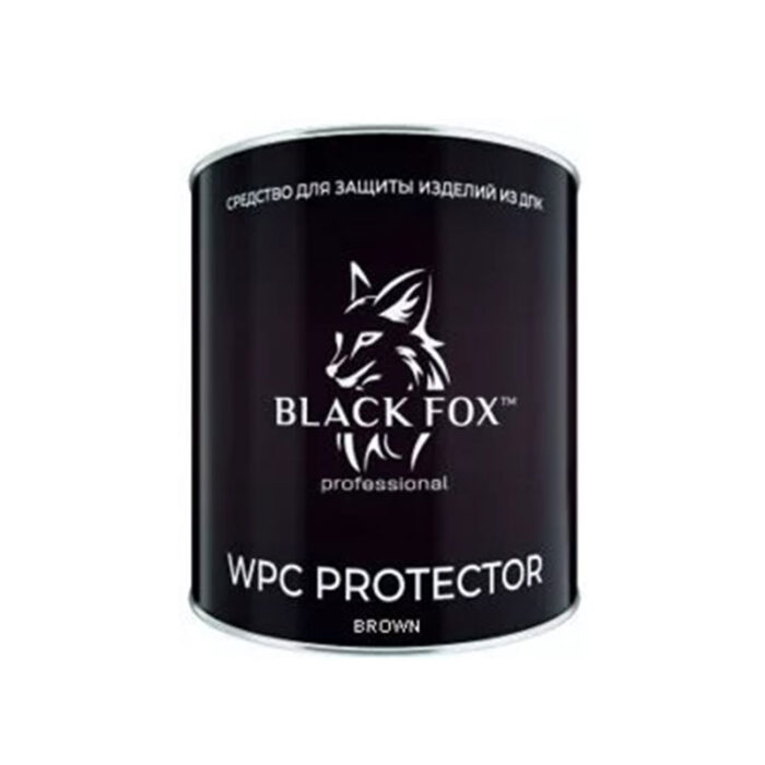 Масло Black Fox WPC Protector для террасной доски ДПК 2,5л (коричневое)