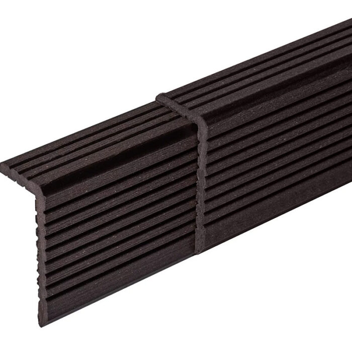 Уголок ДПК для доски Darvolex,Ecodeck,Deckron, 35*70*4000мм, венге