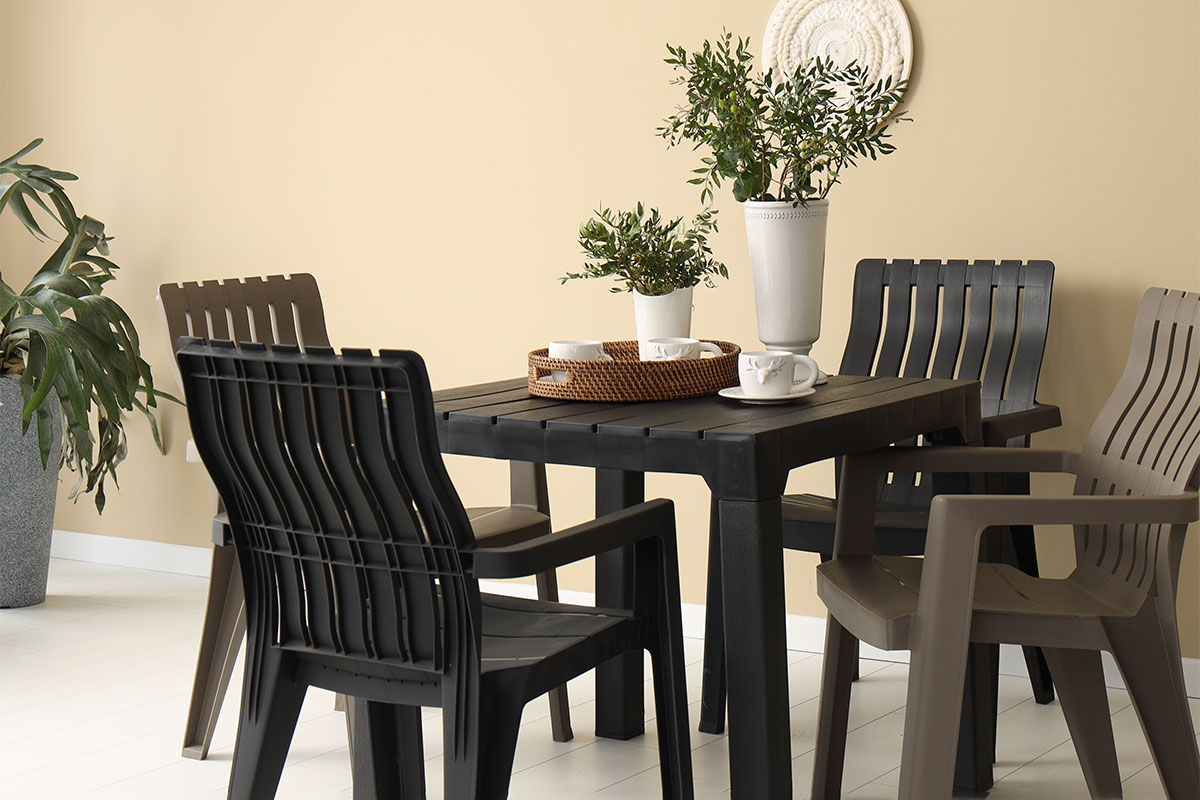 Комплект мебели b:rattan Boston Set, антрацит — изображение 4