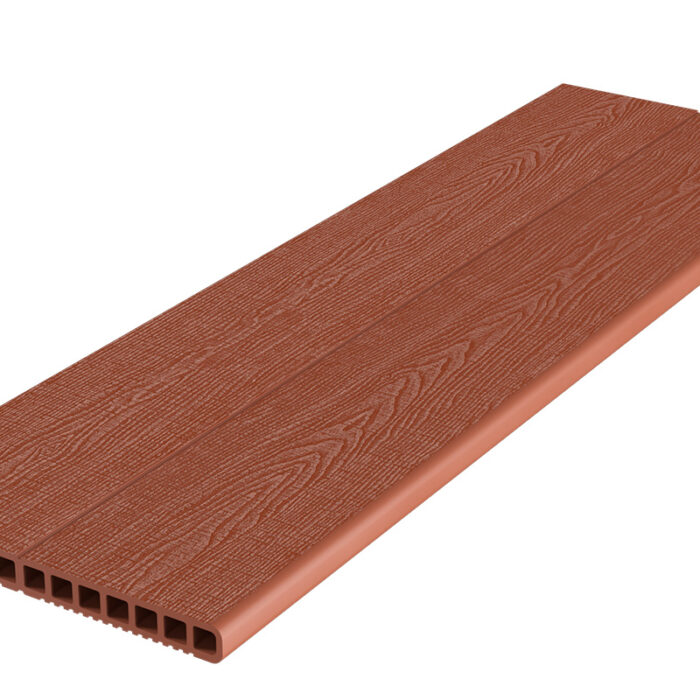 Ступень ДПК Deckron Woodlike 317*28*4000мм, терракот