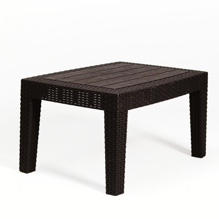 Rattan premium, столик журнальный, венге