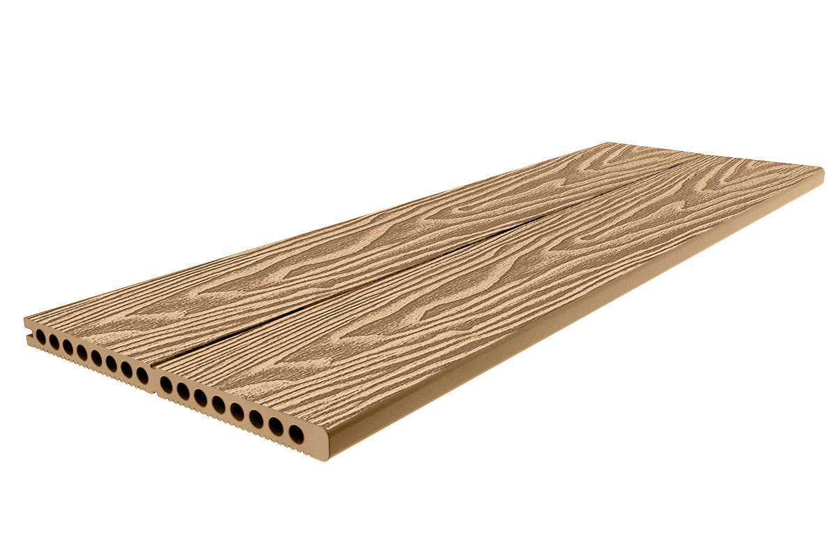 Ступень NauticPrime Esthetic Wood 300*22*4000мм, коричневый